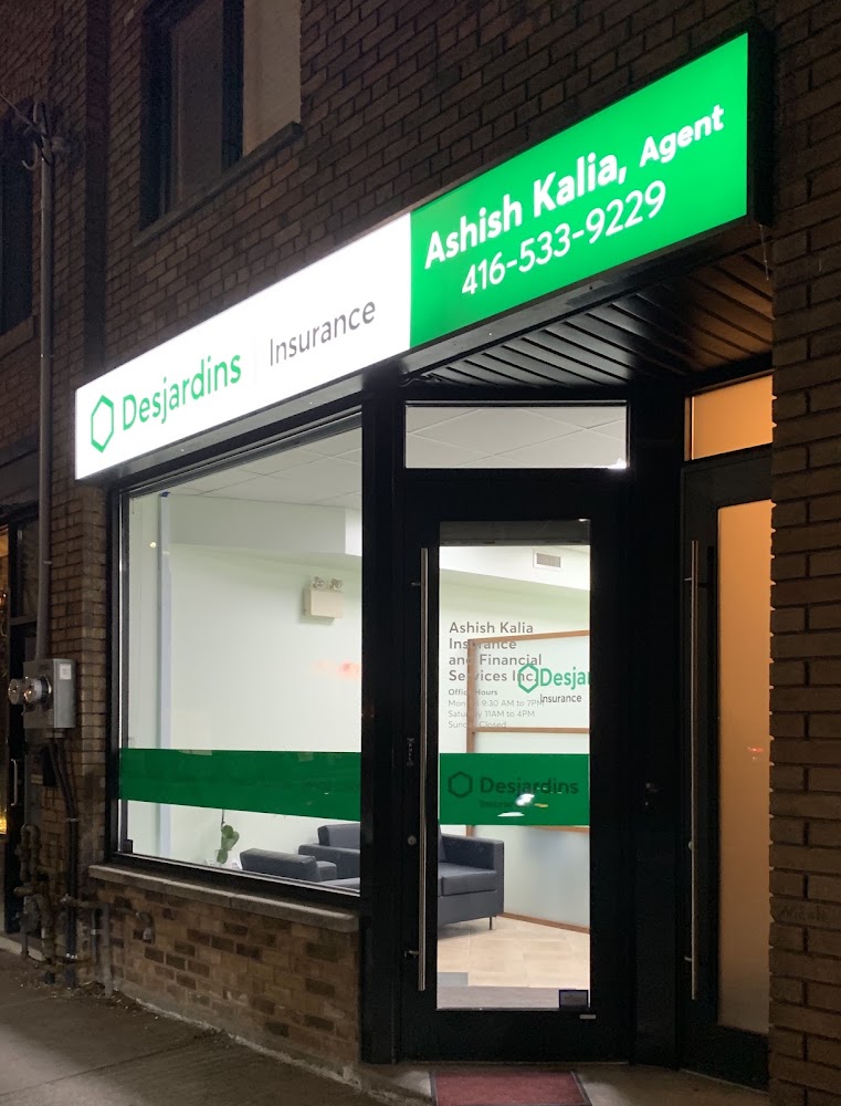 Ashish Kalia Desjardins Insurance Agent